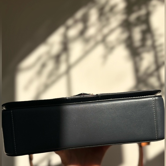 Coach Georgie Shoulder Bag | Chambray Denim (C4064) | Crossbody Strap | LIKE NEW - Picture 5 of 15